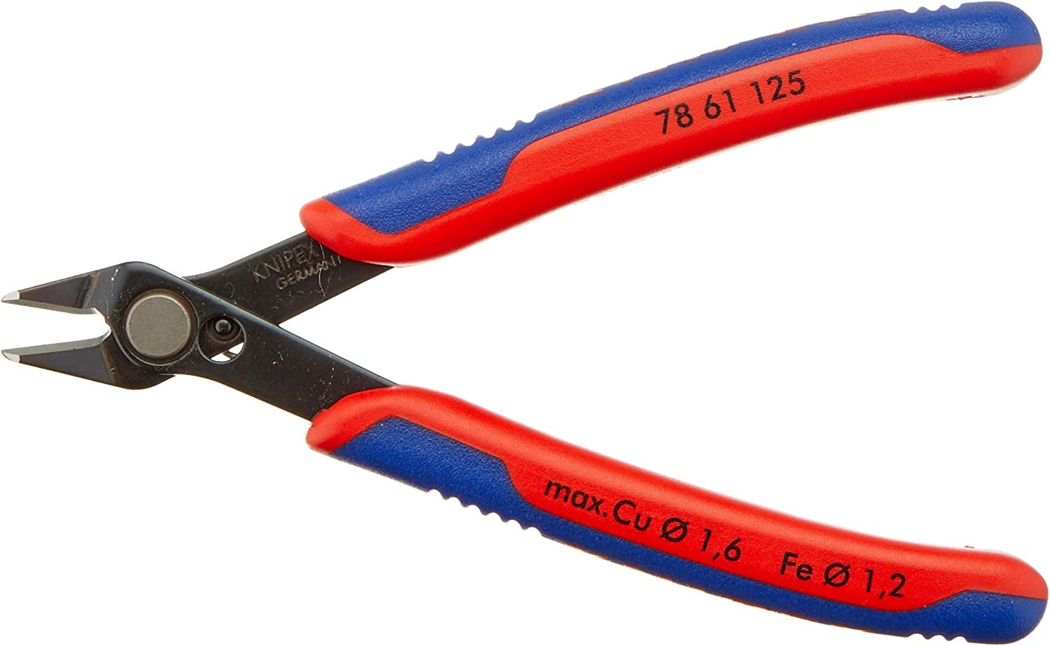 KNIPEX Tools, KNIPEX 78 61 125 SBA Electronic Super-Knips Comfort Grip