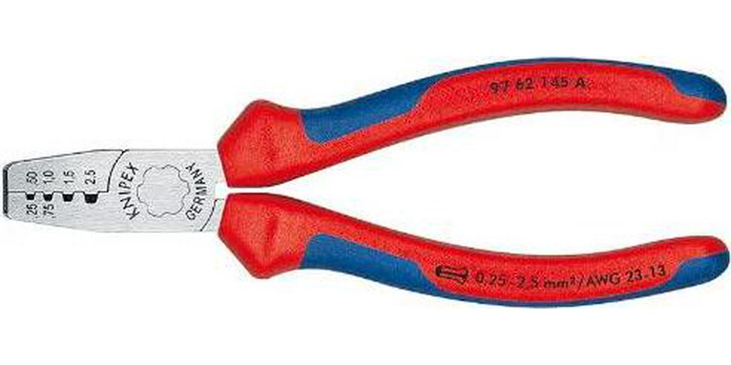 KNIPEX Tools, KNIPEX 97 62 145 A Comfort Grip Crimping Pliers For Cable Links