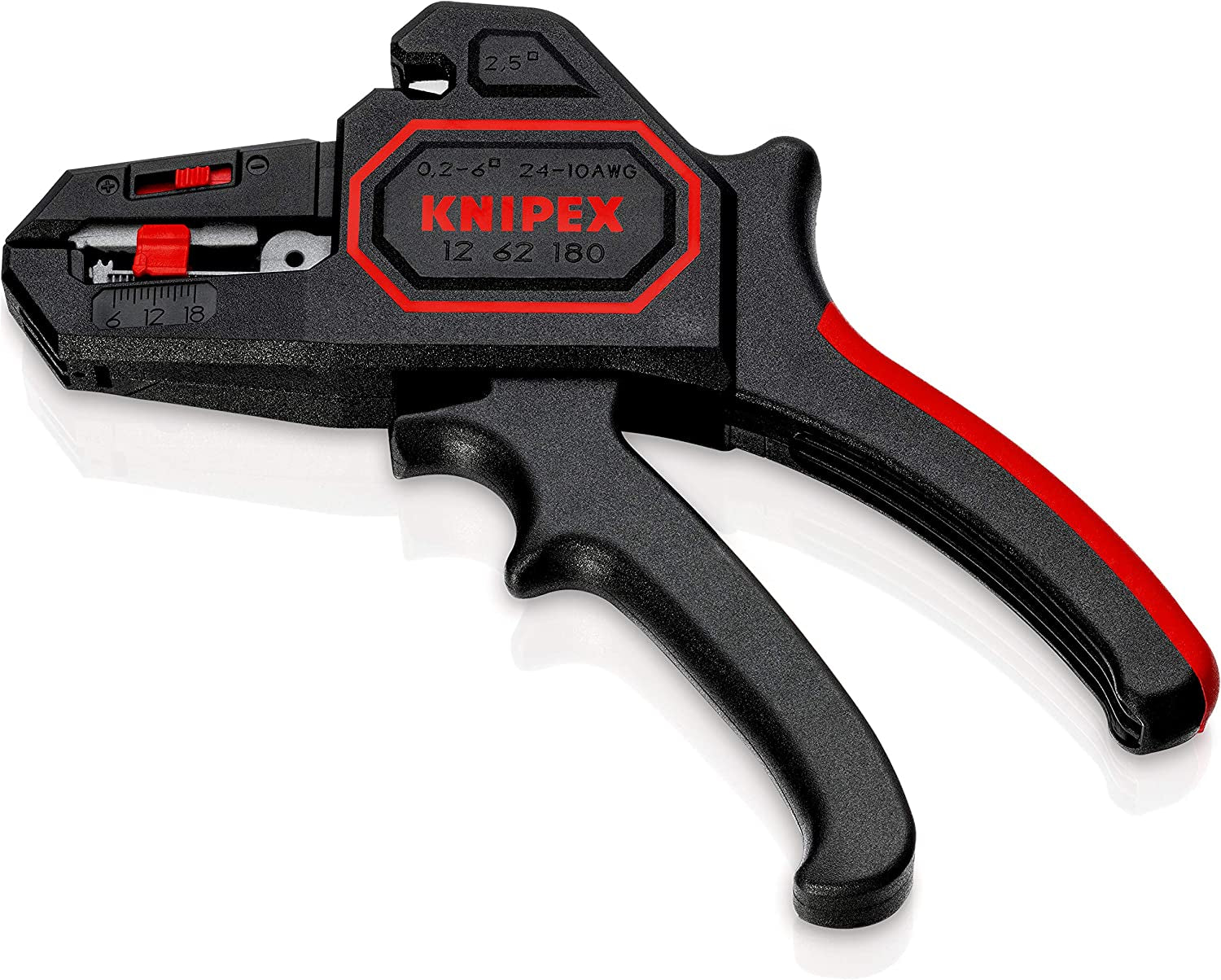 KNIPEX, KNIPEX Automatic Insulation Stripper (180 Mm) 12 62 180