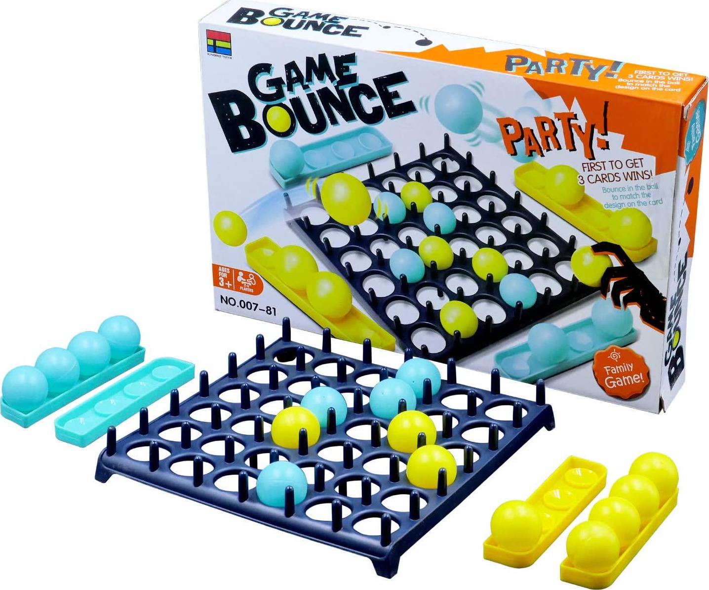 KRISMYA, KRISMYA Bounce Off Game Activate Ball Game for Kids,Fast Fun Family and Party Desktop Bouncing Ball Board Games for Teens,Adults