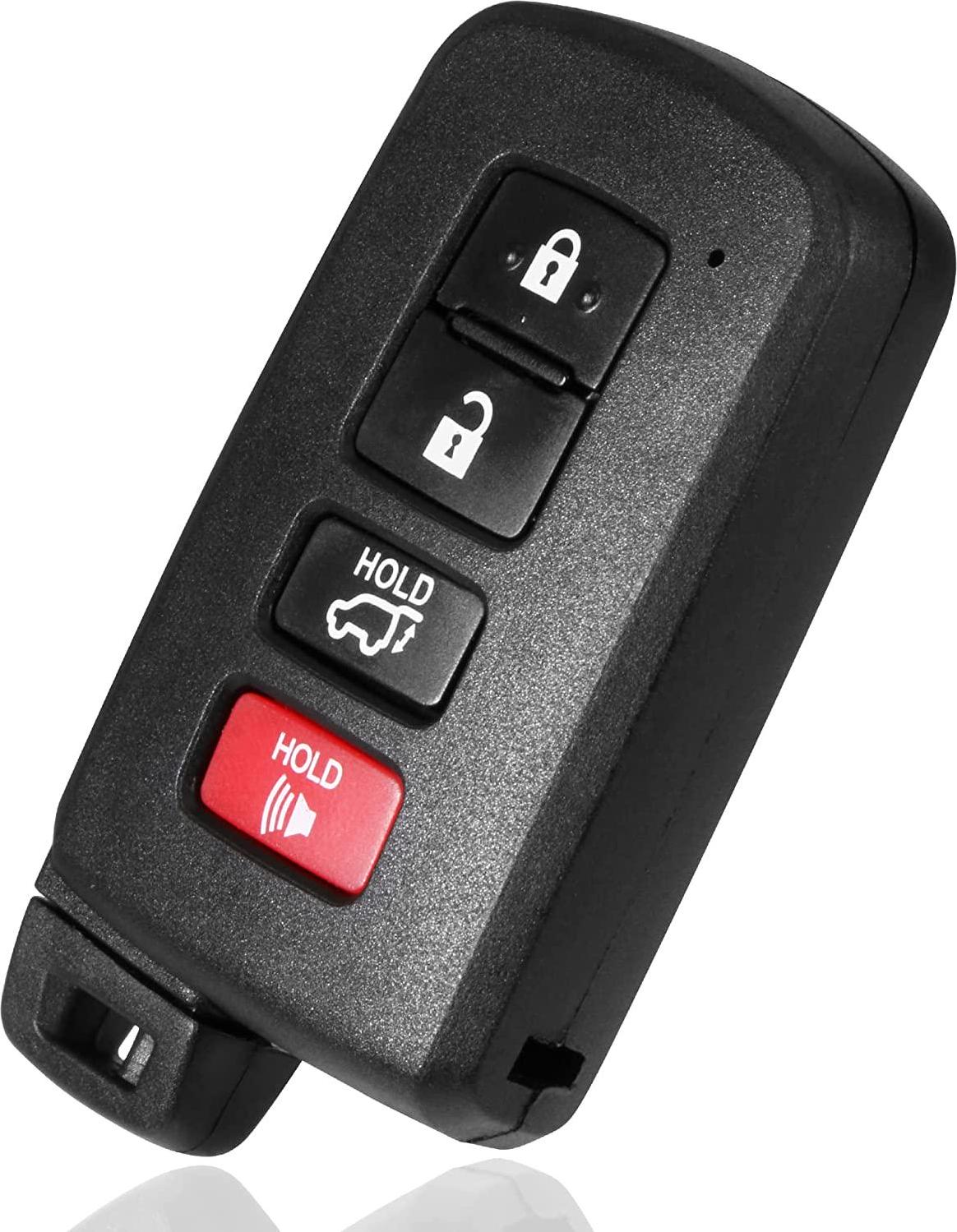 KRSCT, KRSCT Key Remote Fits Toyota 2009-2010 Corolla, 2009-2013 Matrix, 2009-2010 Vibe, 2009-2013 Venza 4-Button Car key Replaces GQ4-29T