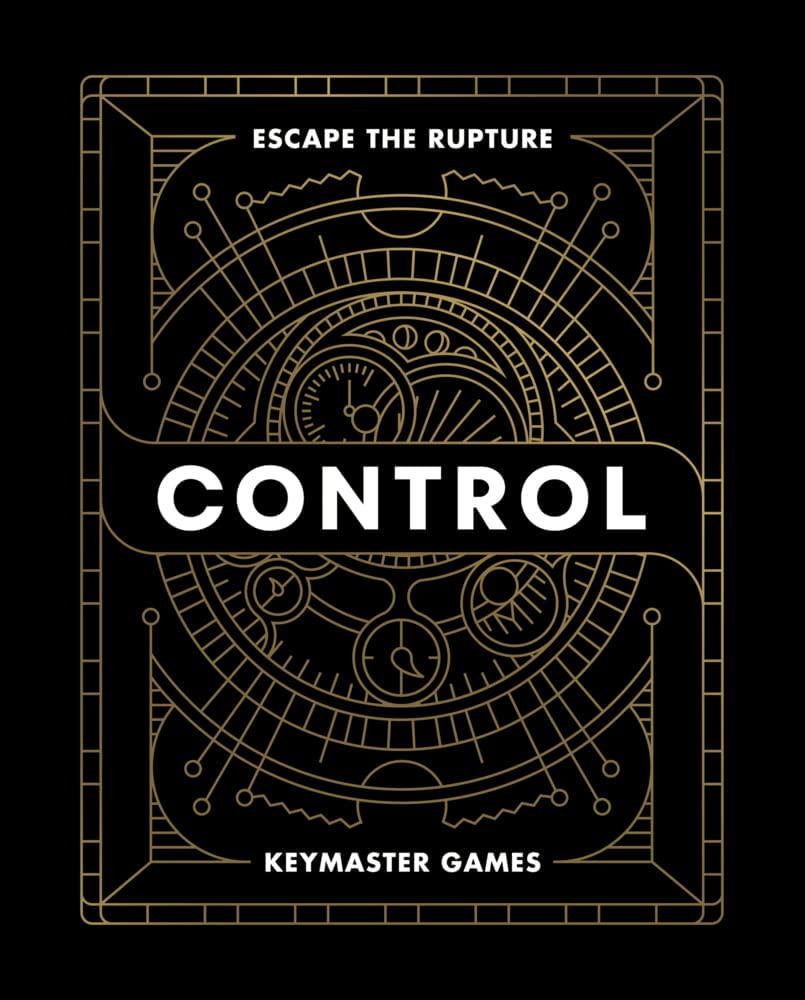 Keymaster Games, Keymaster Games KYM0103 - Control 2nd Edition Board Game, Multi-Colored