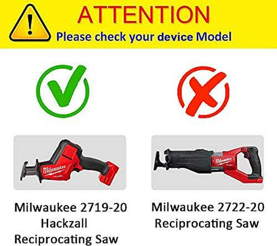 khanka, Khanka Hard Tool Case Replacement for Milwaukee M18 FUEL Cordless Hackzall Reciprocating Saw 2719-20, Case Only
