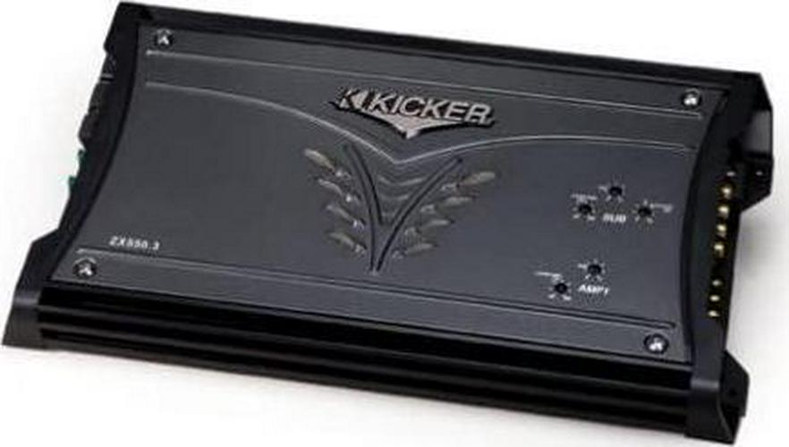 Kicker, Kicker 08ZX5503 2X75-Watt Amplifier with 400-Watt Subwoofer Channel