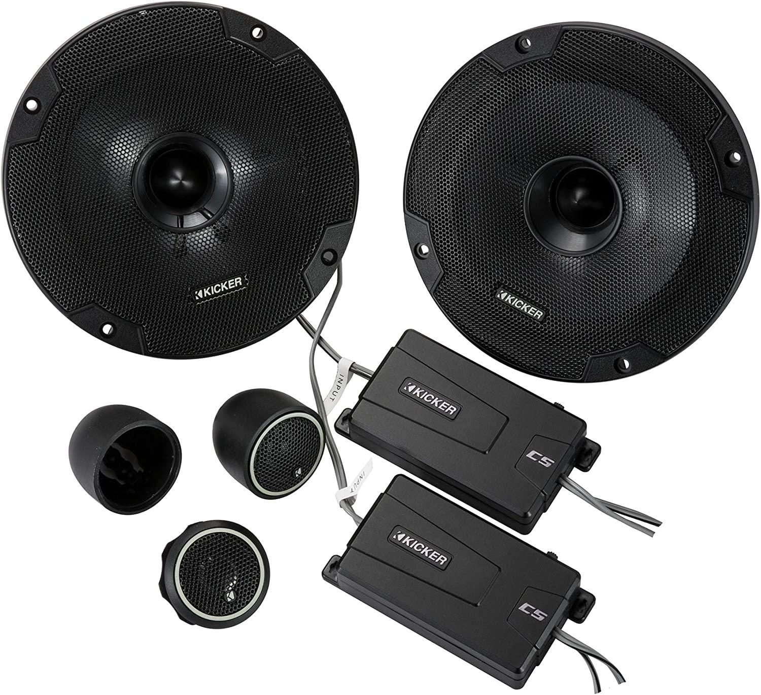 Kicker, Kicker 46CSS654 Car Audio 6 1/2 Component Full Range Stereo Speakers Set CSS65