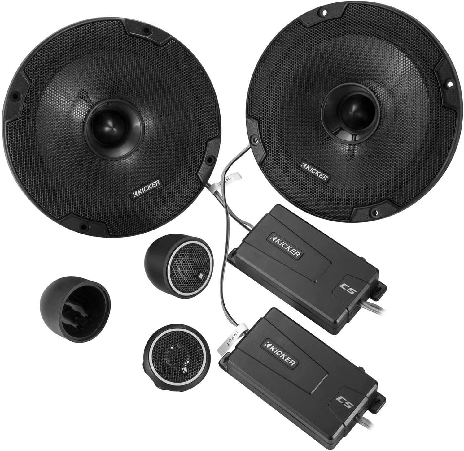KICKER STILLWATER DESIGNS, Kicker 46CSS674 Car Audio 6 3/4 Component Full Range Stereo Speakers Set CSS67