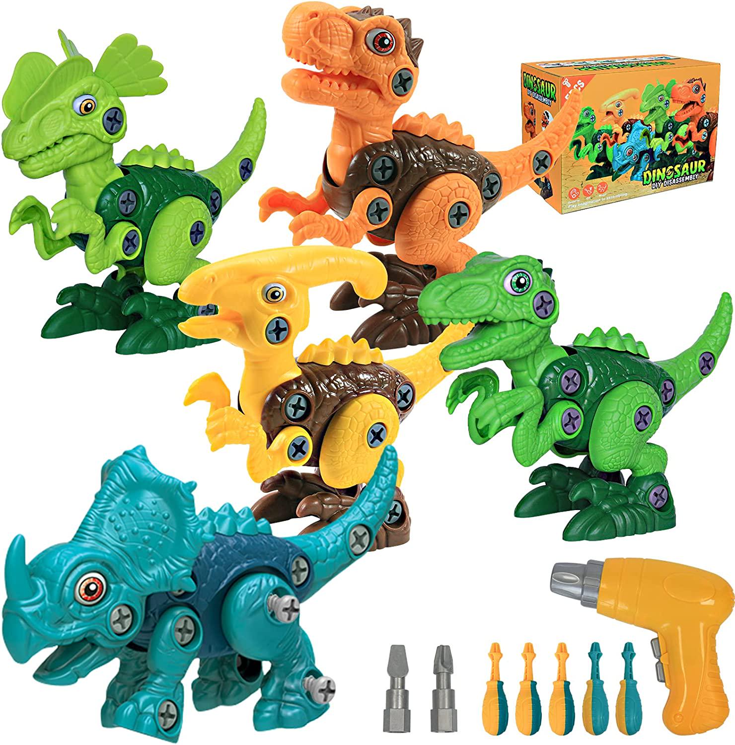 Teiiluve, Kids Building Dinosaur Toys