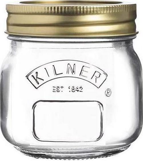 Kilner, Kilner 222.467 Genuine Preserve Jar 6-Piece Set, 250 ml Capacity