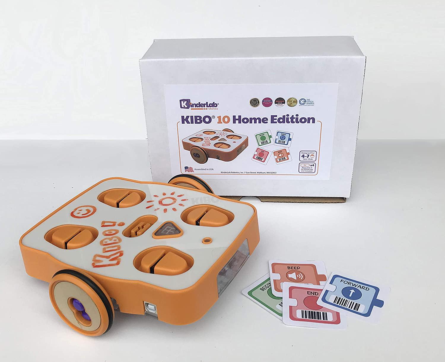 KinderLab Robotics, KinderLab Robotics KIBO 10 Home Edition - The Screen-Free STEAM Robot Kit for Kids 4 7 Give The Gift of Playful Creative Coding - Bring Your Child s Imagination to Life with Educational Robot Toy