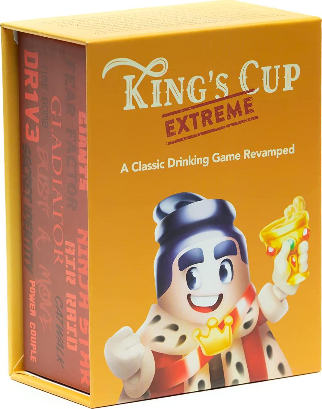 Lost Boy Entertainment, King s Cup Extreme - Drinking Games - Card Games for Adults, Couples, Bachelorettes - Party Games - Game Night - Date Night - Laugh and Drink - Get Buzzed Have Fun