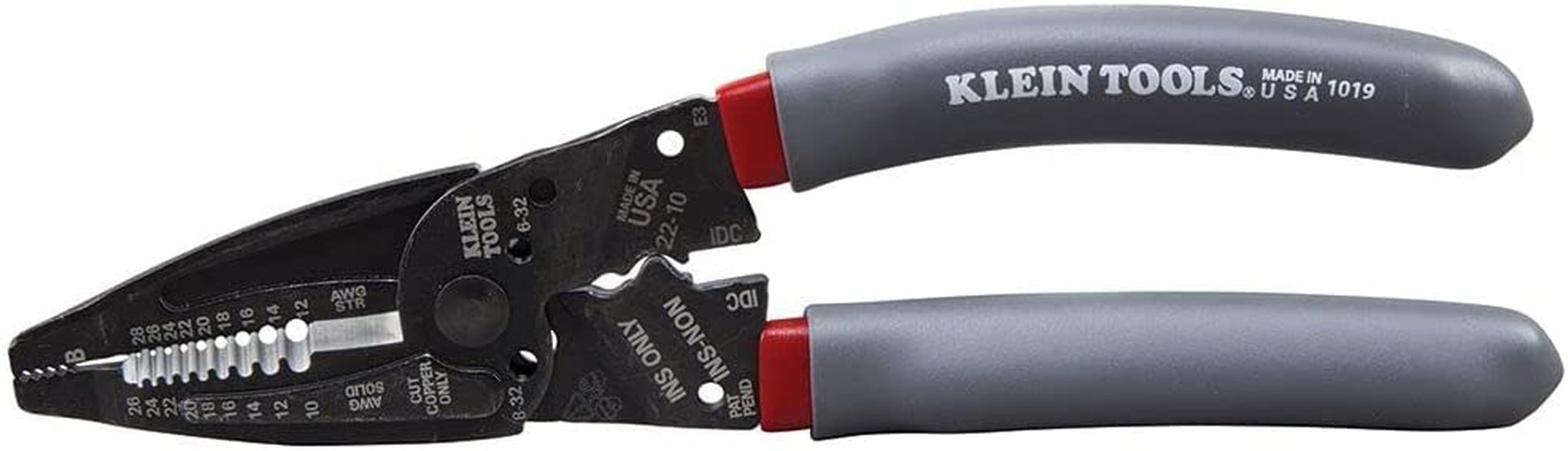 KLEIN TOOLS, Klein Tools 1019 Klein Kurve Wire Stripper/Crimper/Cutter for B and IDC Connectors, Terminals, More