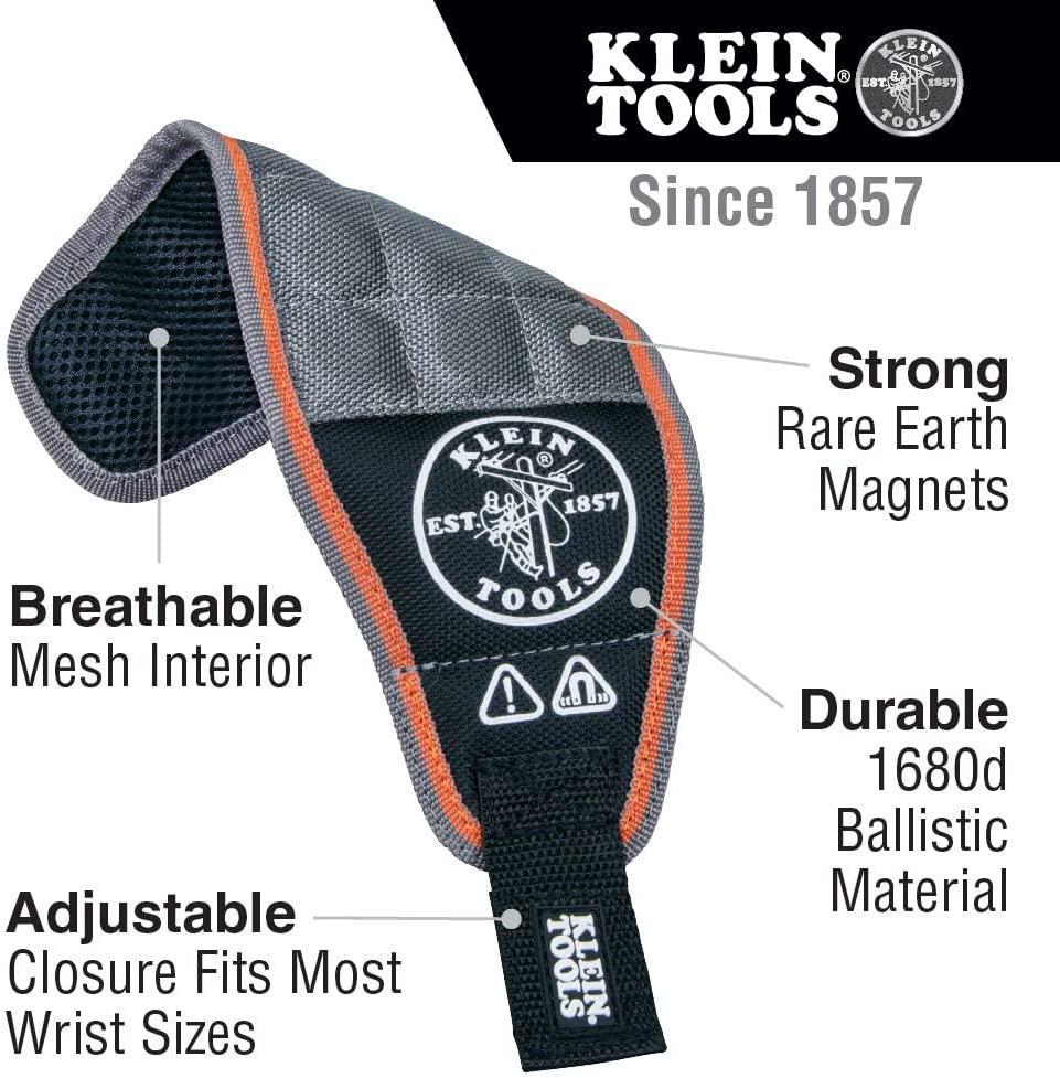 KLEIN TOOLS, Klein Tools 55895 Tradesman Pro Magnetic Wristband