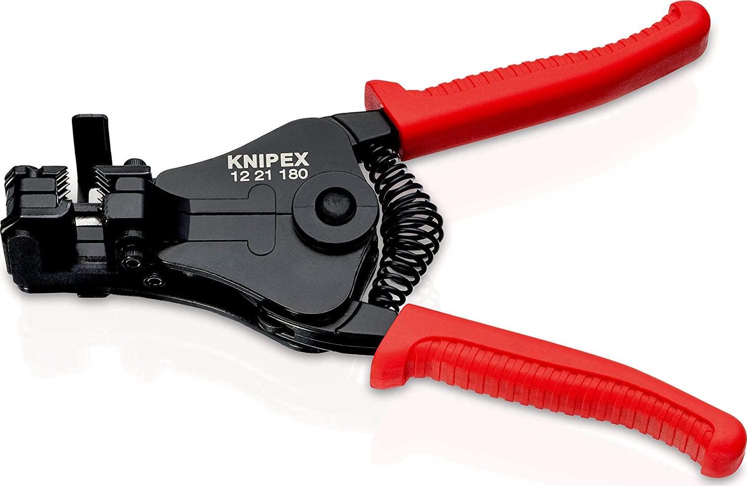 KNIPEX, Knipex 12 21 180 Insulation Strippers 7,09 with adapted blades