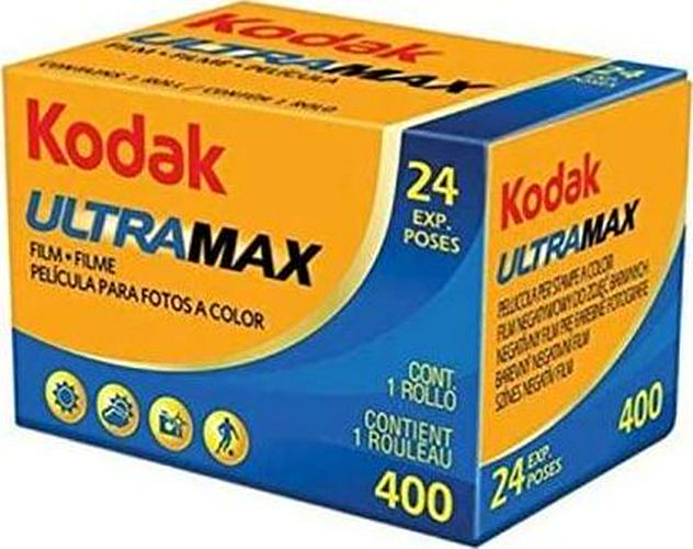 Kodak, Kodak Ultramax 400 Color Negative Film (ISO 400) 35mm 24-Exposures - 2 Pack (2 Items)