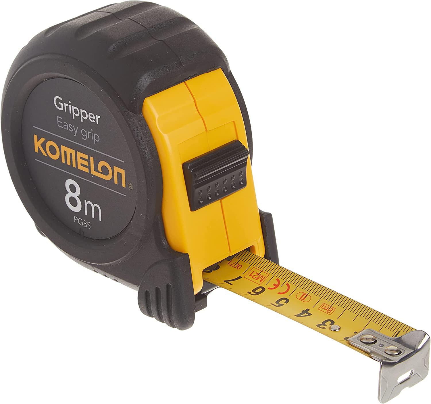Komelon, Komelon PG85 8m by 25mm Metric Gripper Tape, Black