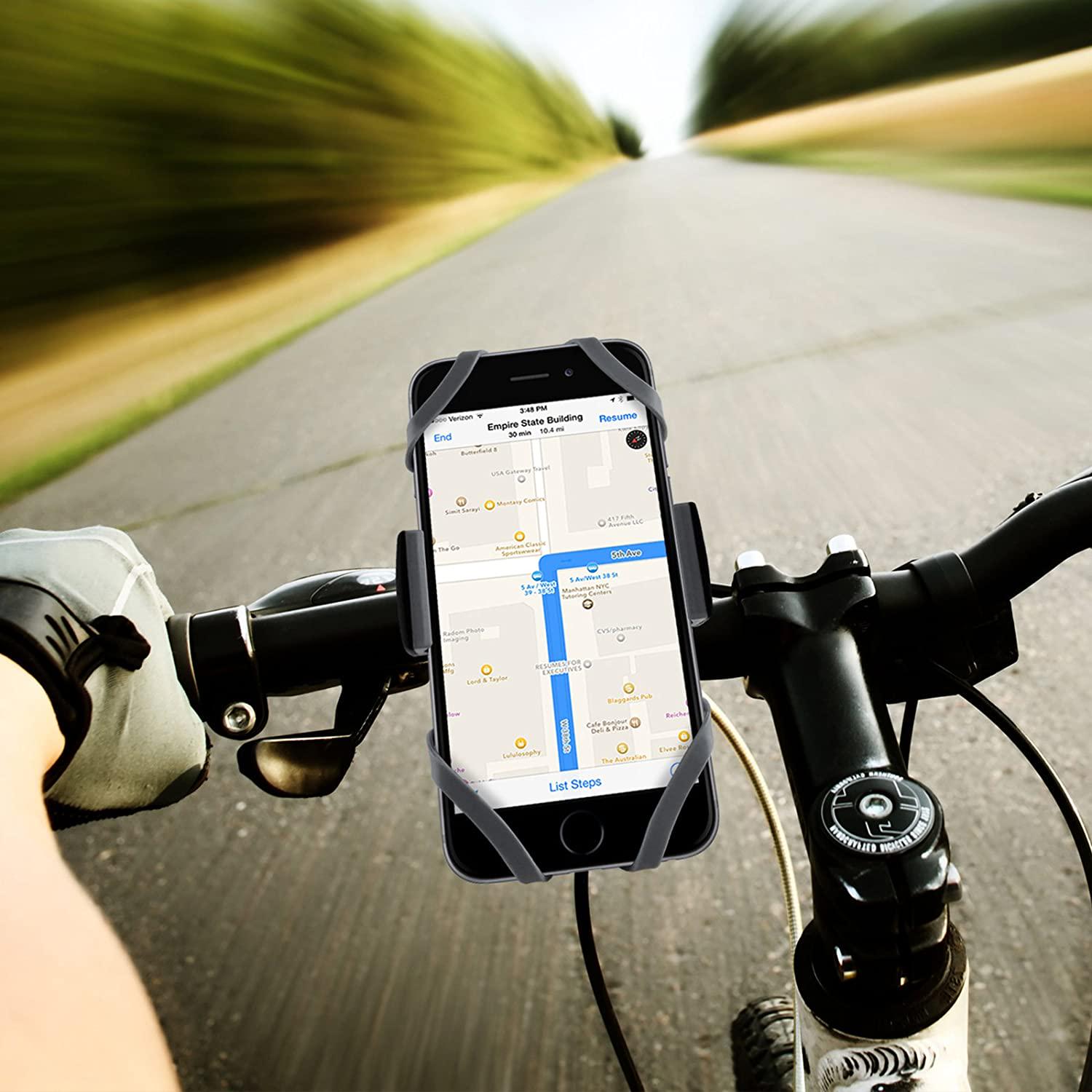 Koomus, Koomus BikePro Universal Smartphone Bike Mount Holder Cradle for All iPhone and All Other Smartphones