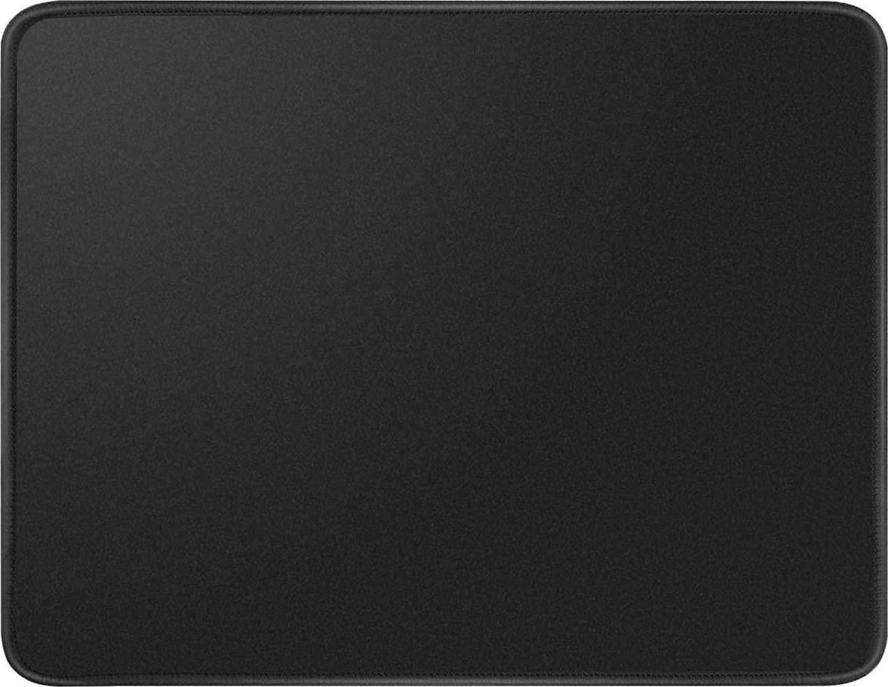Kriture, Kriture Mouse Pad with Stitched Edge, Non-Slip Rubber Base, Premium-Textured and Waterproof Mousepad for Computers, Laptop, Office and Home, 10.2x8.3inches, 3mm, Black