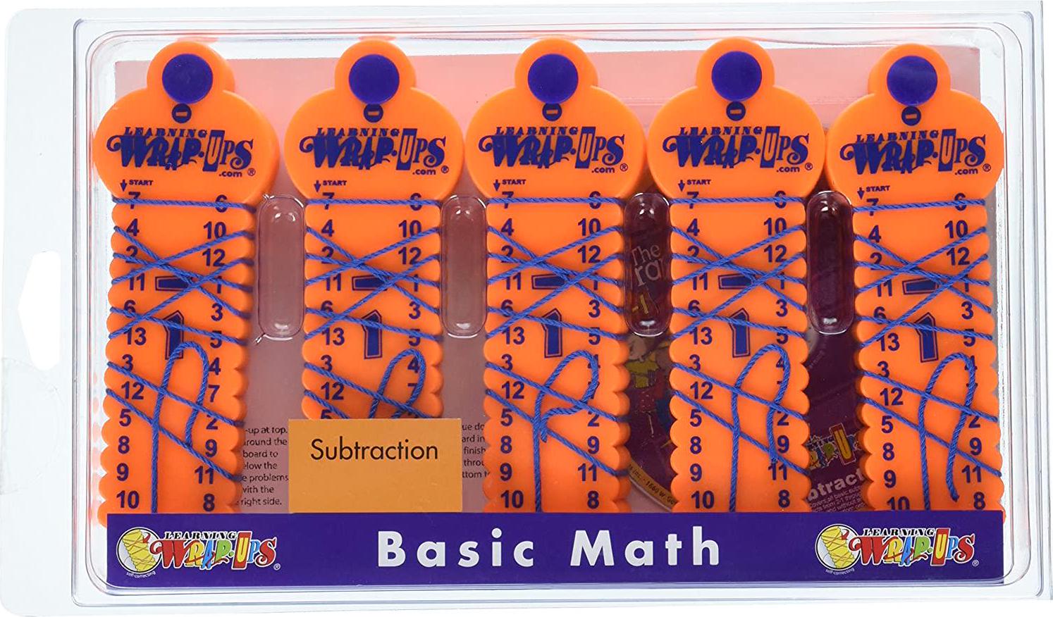Learning Wrap-Ups, LEARNING WRAP-UPS SELF-CORRECTING Subtraction Center Kit with CD