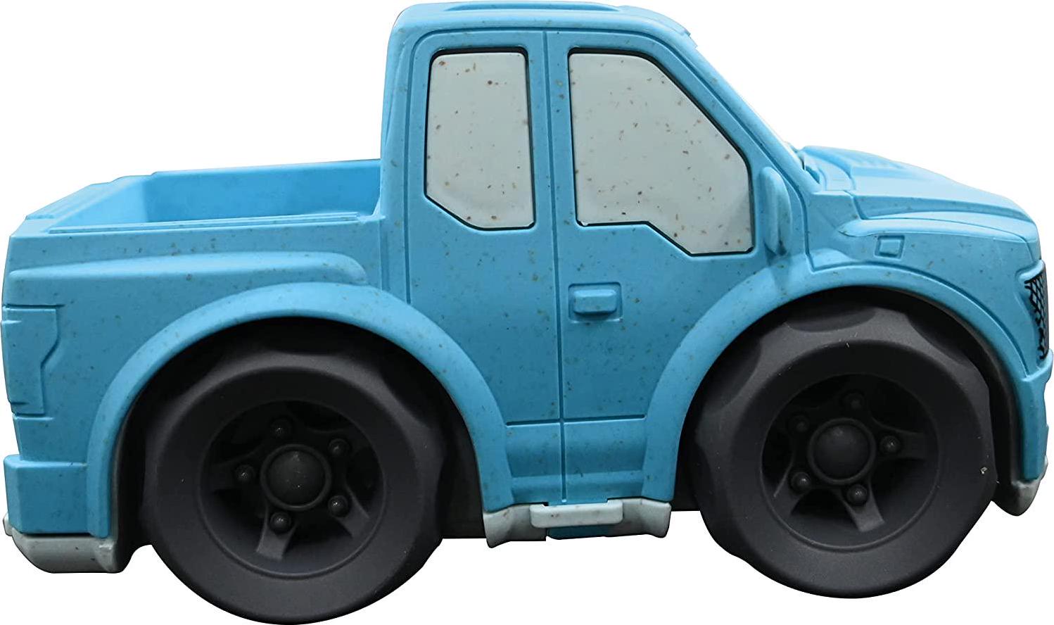 Lexibook, LEXIBOOK BIOC04 Set of Small Cars in Biodegradable bioplastic for Children
