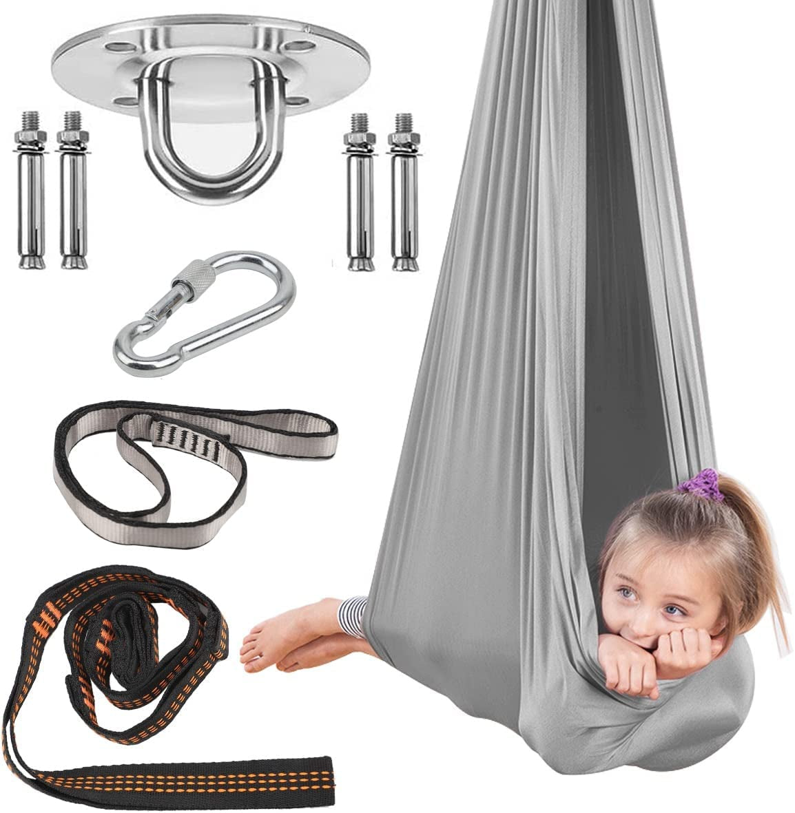 LHHL, LHHL Sensory Therapy Swing Sensory Swing for Adults Indoor Therapy Swing for Kids with Special Needs 440 Lbs for Autism, ADHD, Aspergers and Sensory