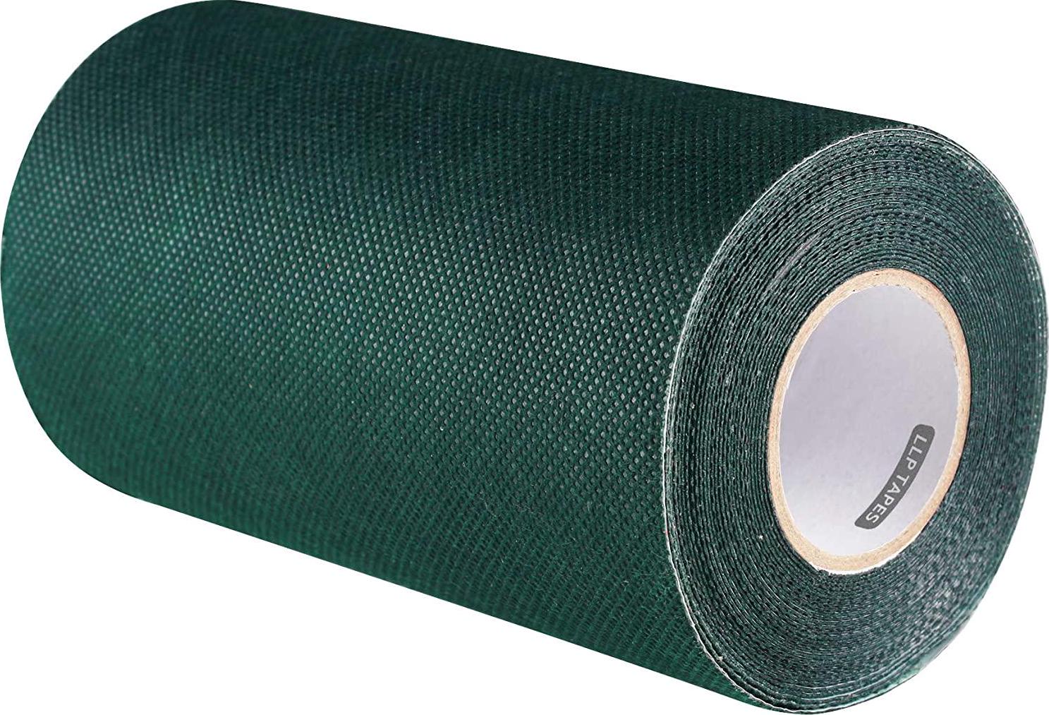 LLPT, LLPT Artificial Grass Seam Tape 6 x 40 Feet Heavy Duty Adhesive Outdoor Indoor Lawn for Carpet Grass Mat Turf Seam Jointing (AG640)