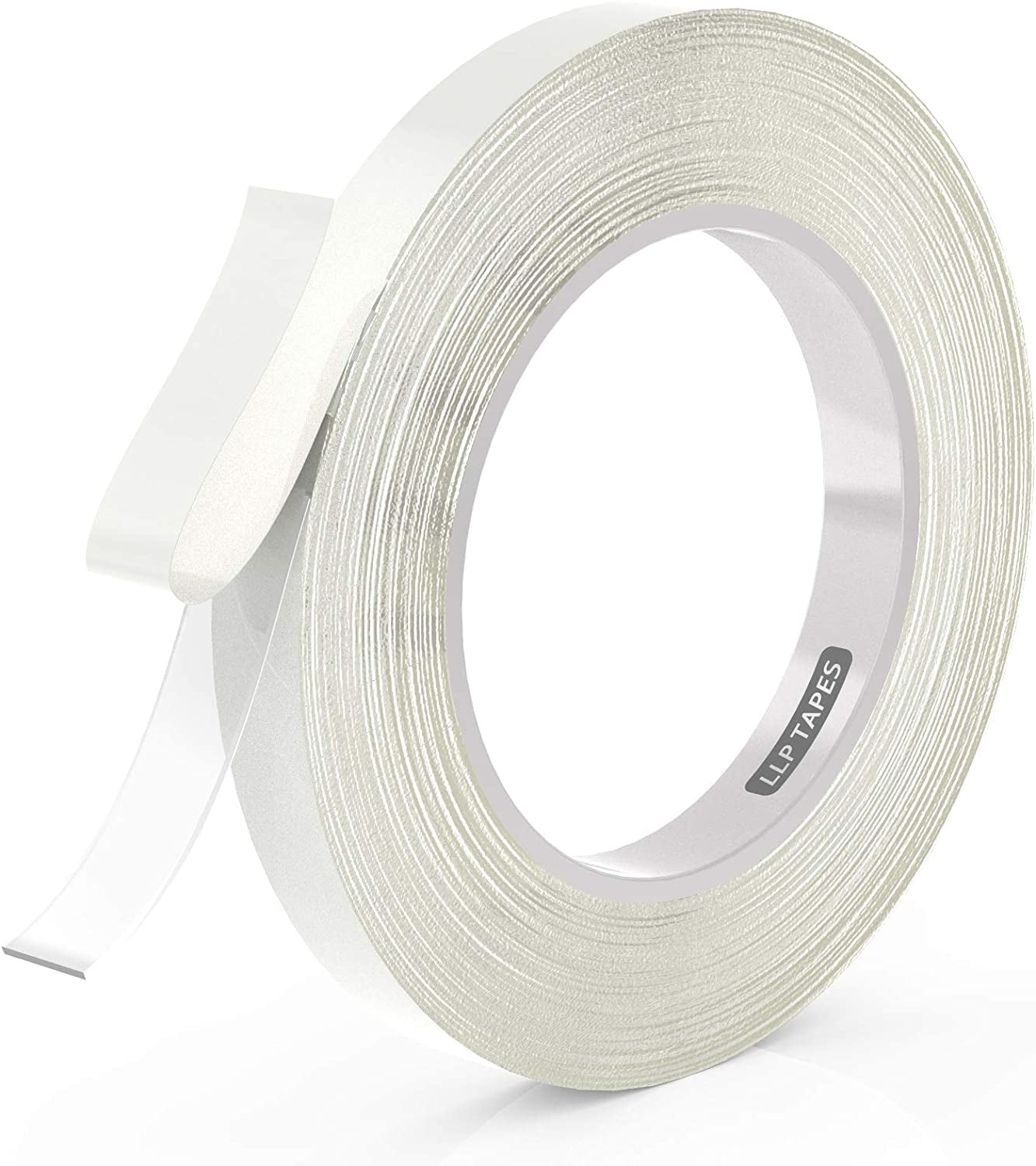 LLPT, LLPT Double Sided Tape Clear Acrylic Strong Mounting Tape 3/4 Inch X 120 Inch Multiple Residue Free Waterproof Outdoor Indoor Adhesive(Wa053)