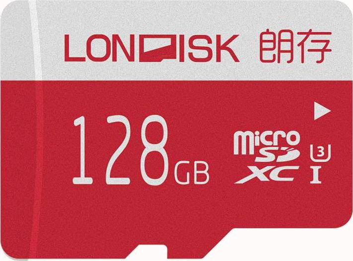 Londisk, LONDISK 128GB Micro SD Card 4K U3 SDXC Memory Card for Video/Dash Camera/GoPro SD Card 128 GB with Free Adapter(U3 128GB)