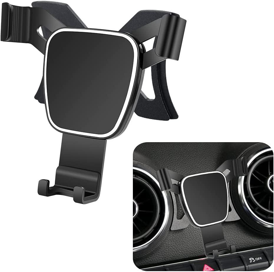 LUNQIN, LUNQIN Car Phone Holder for 2014-2020 Audi A3 S3 Auto Accessories Navigation Bracket Interior Decoration Mobile Cell Phone Mount
