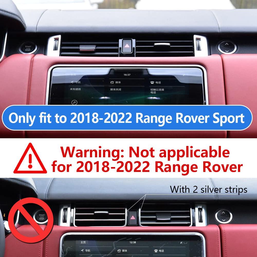 musttrue, LUNQIN Car Phone Holder for 2018-2020 Land Rover Range Rover Sport Auto Accessories Navigation Bracket Interior Decoration Mobile Cell Phone Mount