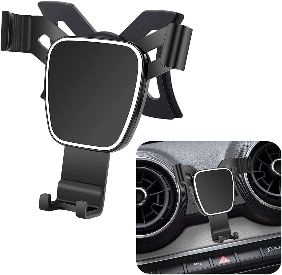 LUNQIN, LUNQIN Car Phone Holder for Audi Q2 2018-2020 Auto Accessories Navigation Bracket Interior Decoration Mobile Cell Phone Mount