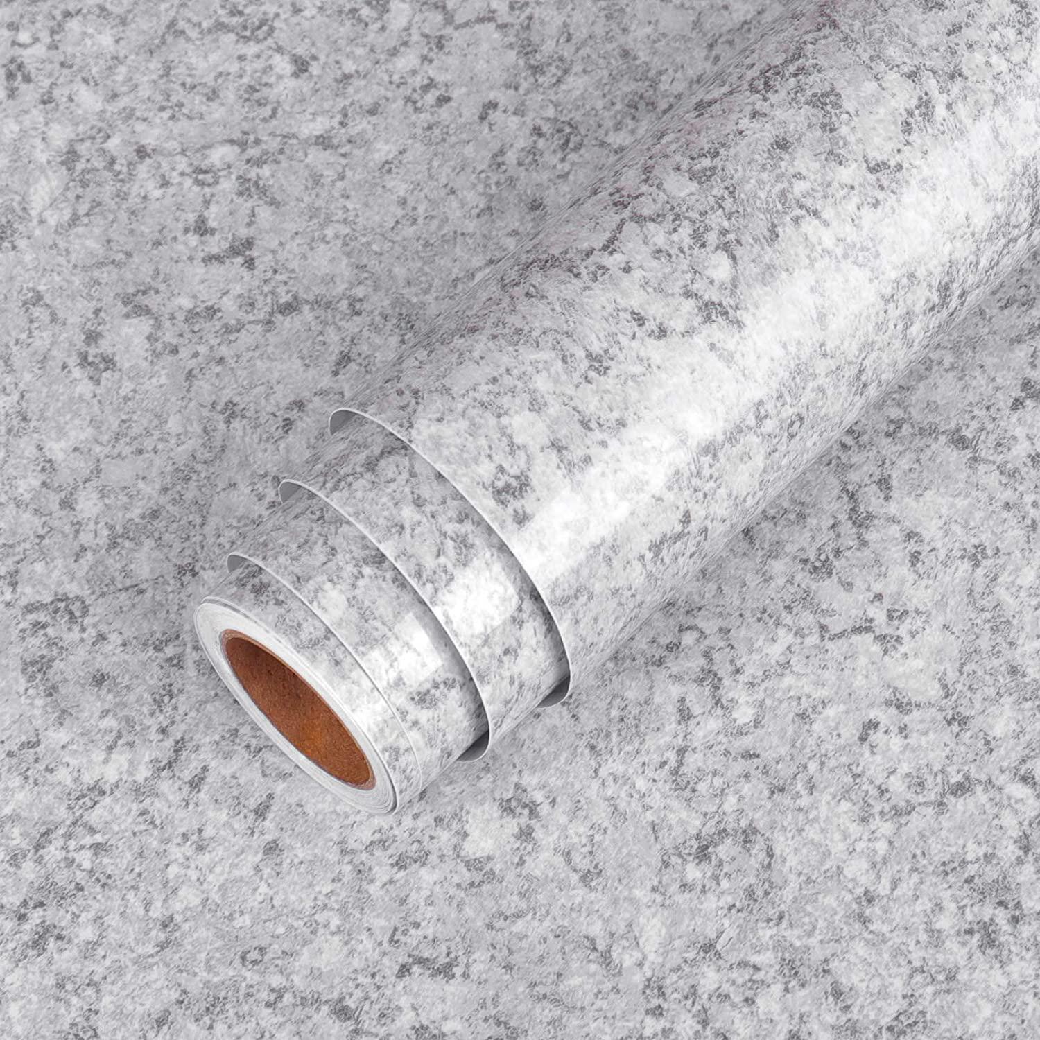 LACHEERY, LaCheery Granite Contact Paper for Countertops Waterproof Countertop Contact Paper Decorative Wall Paper Roll Peel and Stick Wallpaper for Kitchen Bathroom Furniture Vinyl Countertop Paper 15.8 x160
