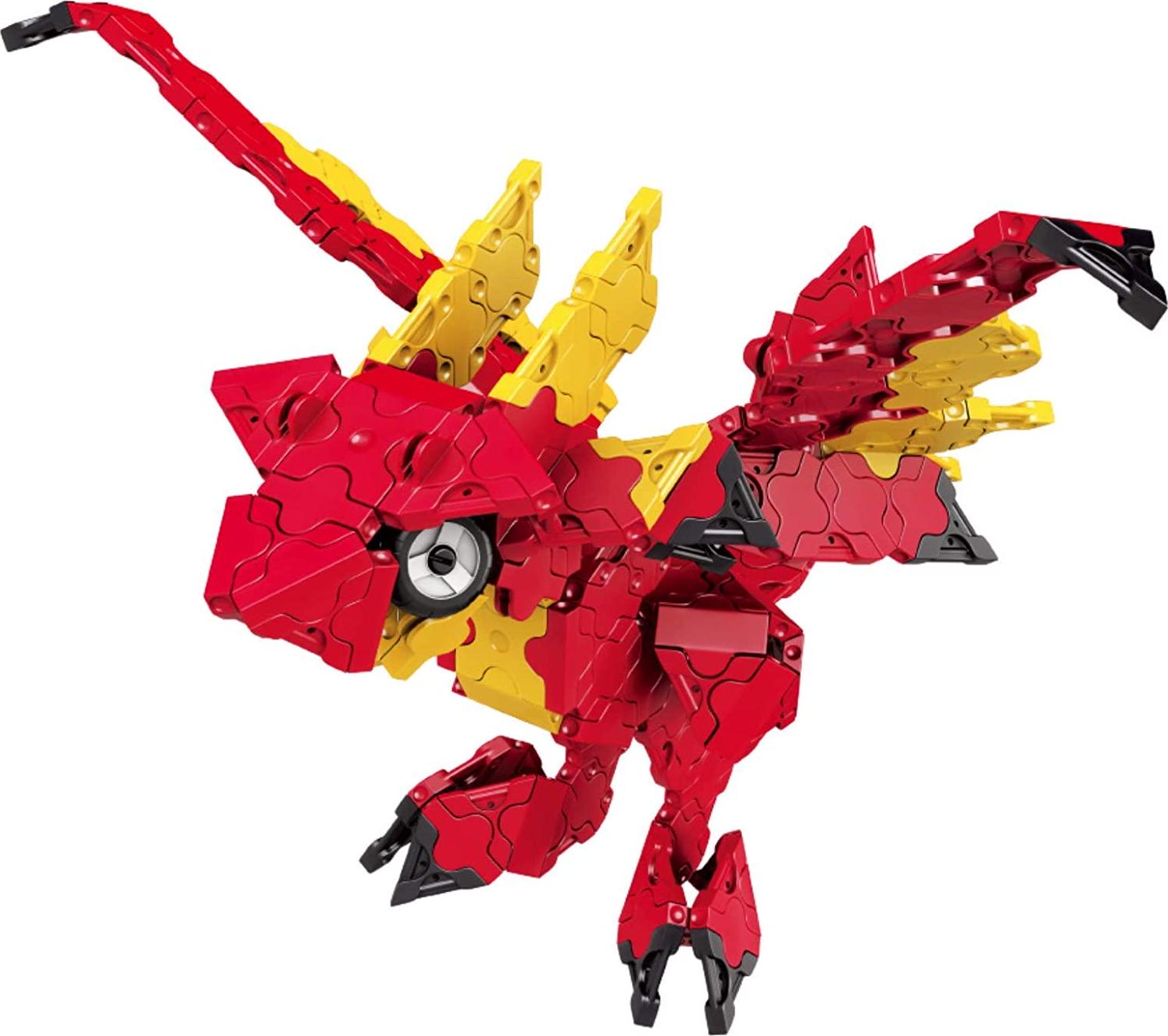 LaQ, LaQ Mystical Beast WYVERN - 5 Models, 260 Pieces | Construction Stem Set | Educational Engineering Toy for Ages 5, 6, 7, 8, 9, 10 Year Old Boys and Girls | Best Kids Fun Building kit