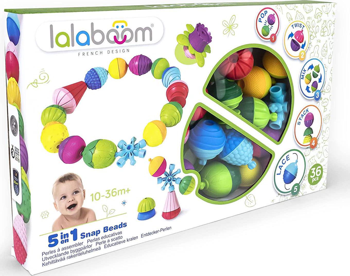 Lalaboom, Lalaboom BL300 36 Pcs Beads and Accessories
