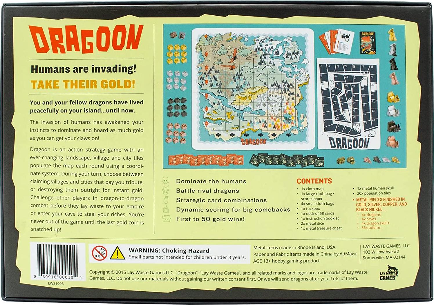 Lay Waste Games, Lay Waste Games Dragoon Board Game