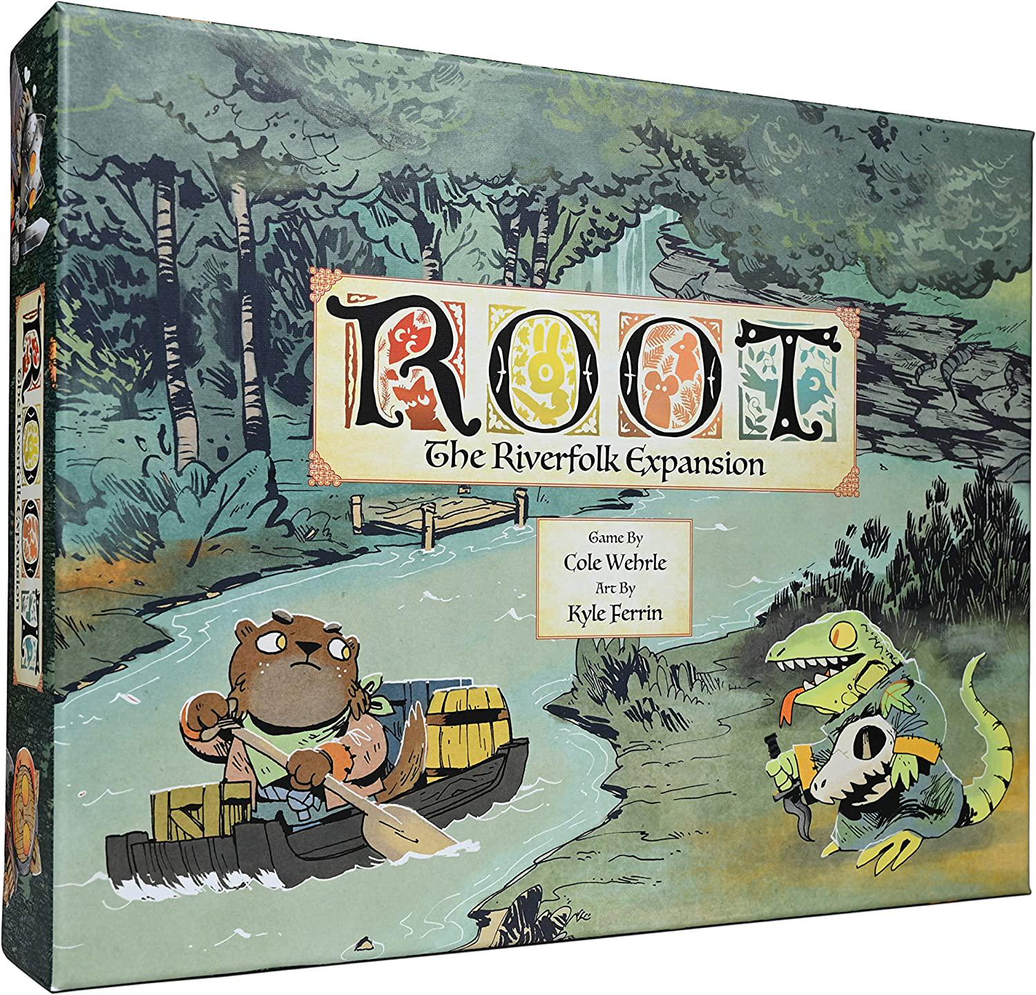 Skybound LLC, Leader Games 61193 Root the Riverfolk Expansion (Air Freight) Board Game