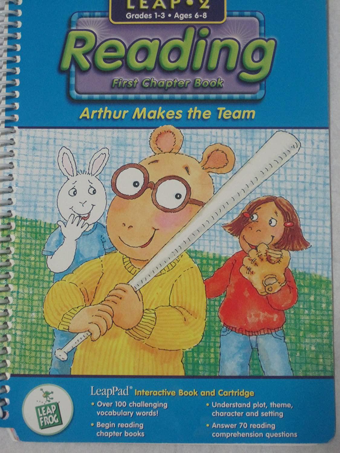 LeapFrog, Leap 2 Arthur Makes The Team (Grades 1 - 3) Interactive Book and Cartridge