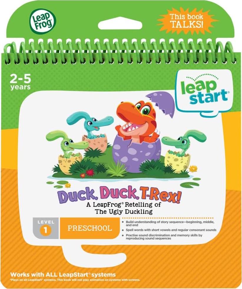 LeapFrog, LeapFrog 482703 LeapStart Baby Dinos Book, Multicolour