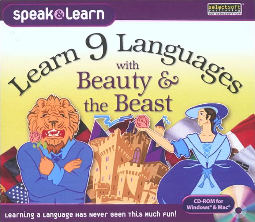 SelectSoft Publishing, Learn 9 Languages with Beauty and the Beast