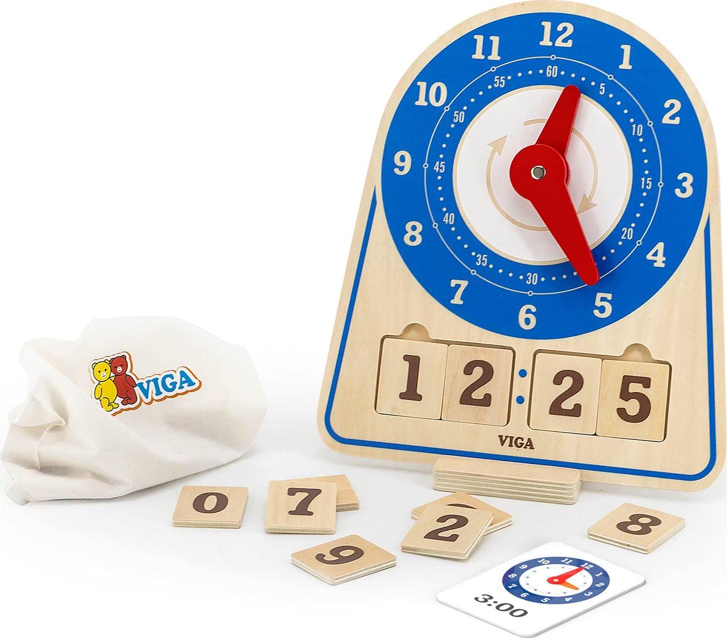 VIGA, Learning Clock (Digital/Analog)