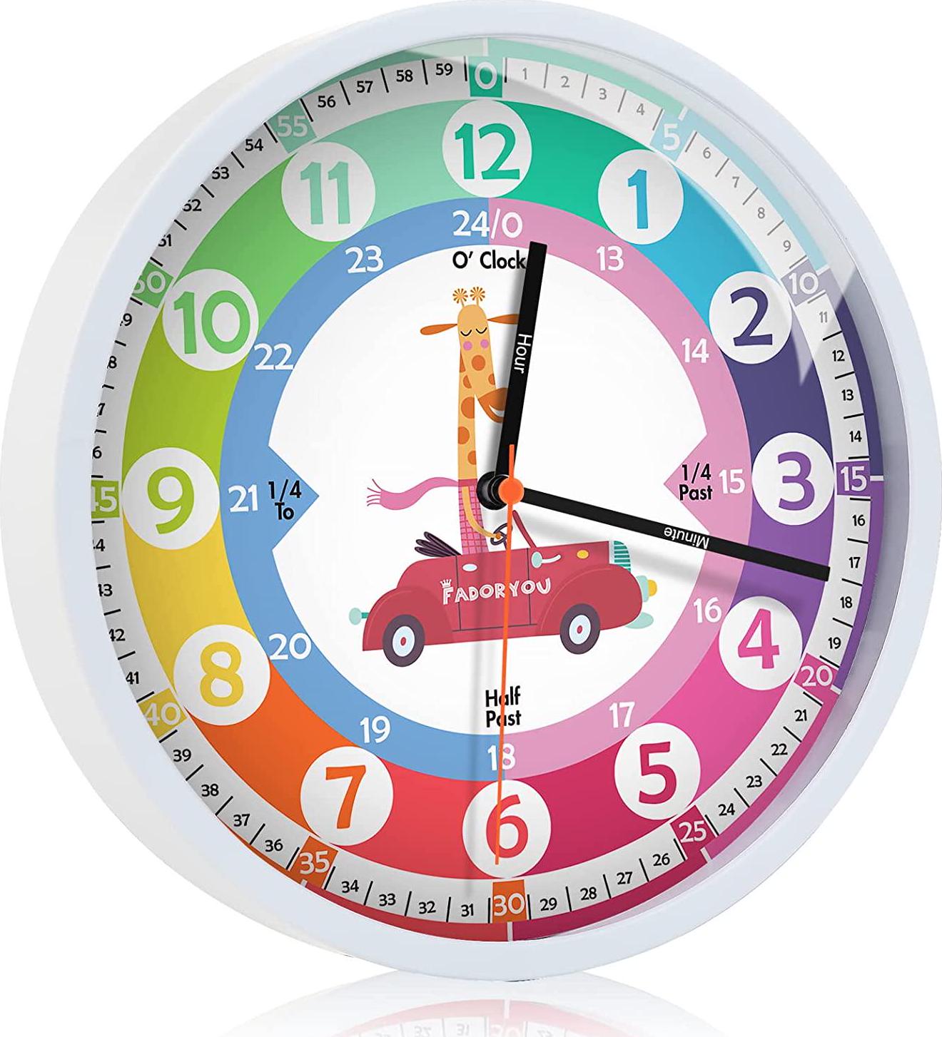 Fadoryou, Learning Clock for Kids 10