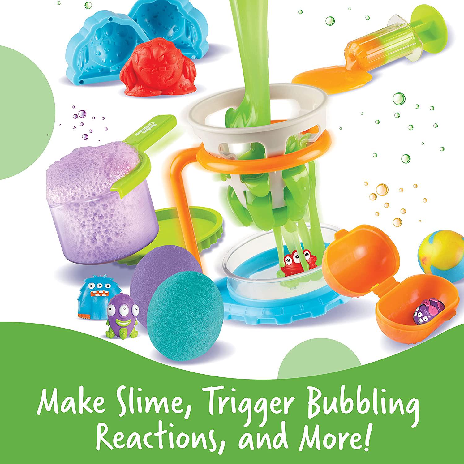 Learning Resources, Learning Resources Beaker Creatures Alien Experiment Lab, Homeschool Activity, Science Exploration, 18 Piece Set, for Kids, Ages 5+