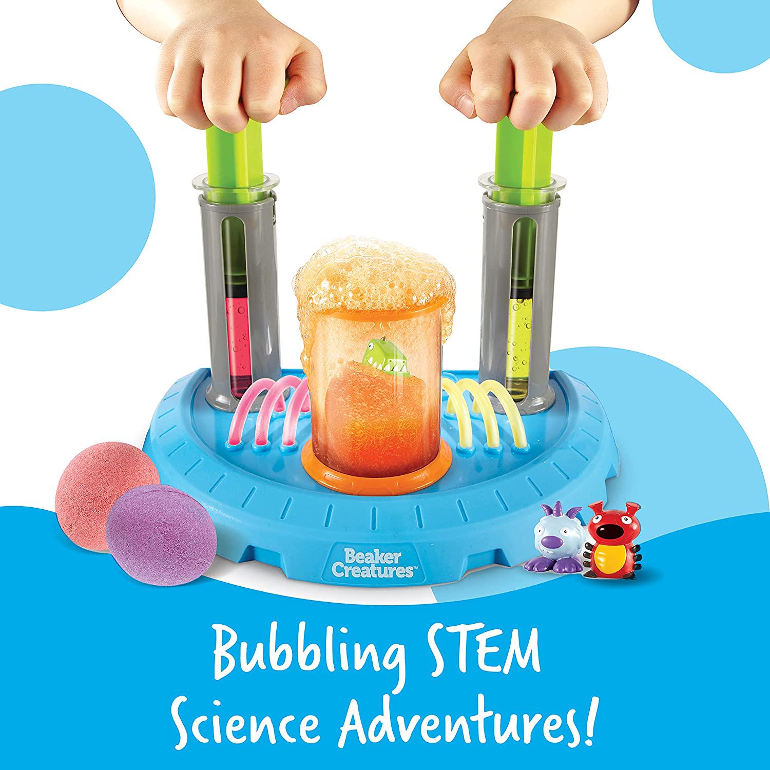 Learning Resources, Learning Resources Beaker Creatures Liquid Reactor Super Lab, Homeschool, STEM, Science Exploration Toy, for Kids, Ages 5+