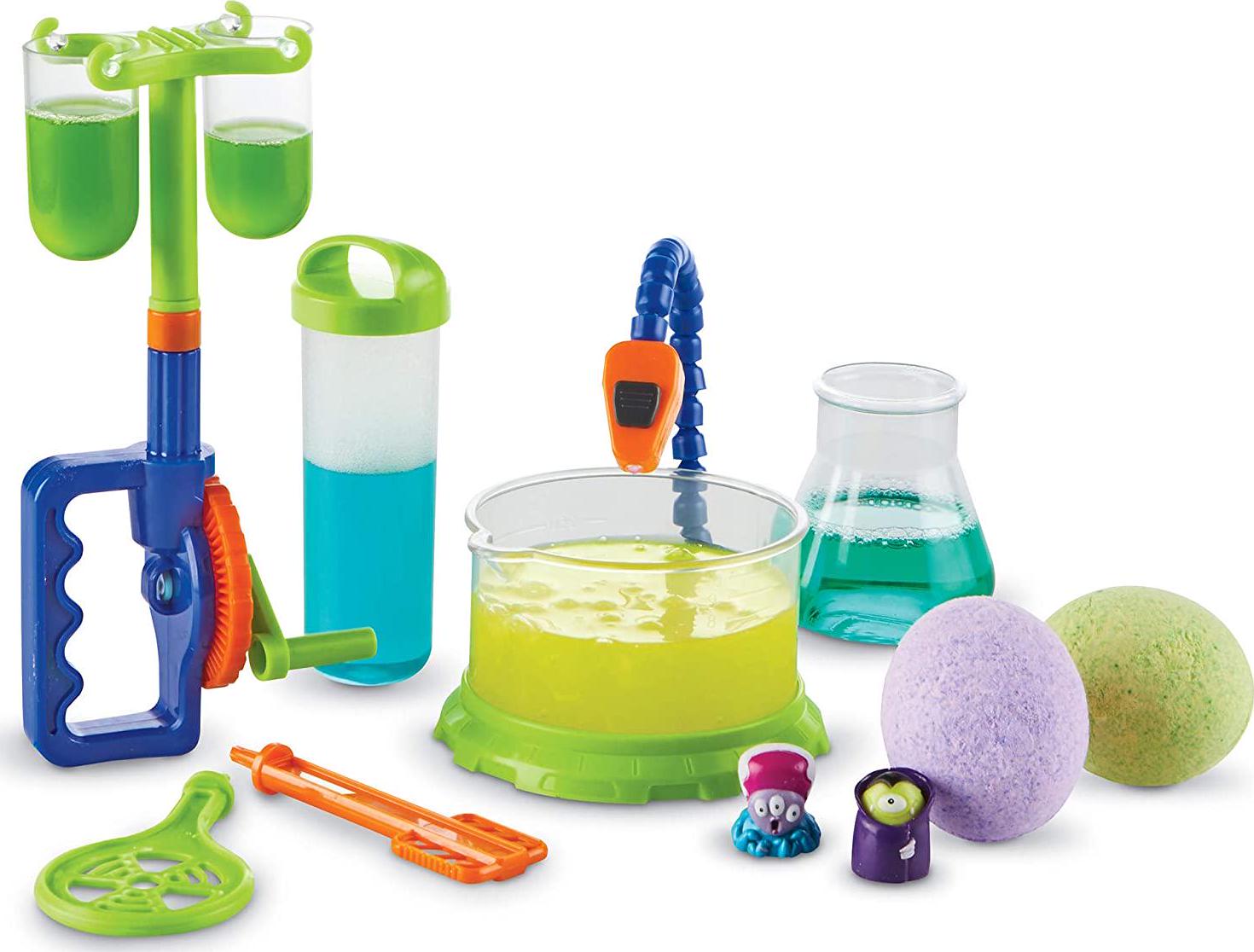 Learning Resources, Learning Resources Beaker Creatures Monsterglow Lab, Science Exploration, Slime, STEM, Homeschool, Ages 5+