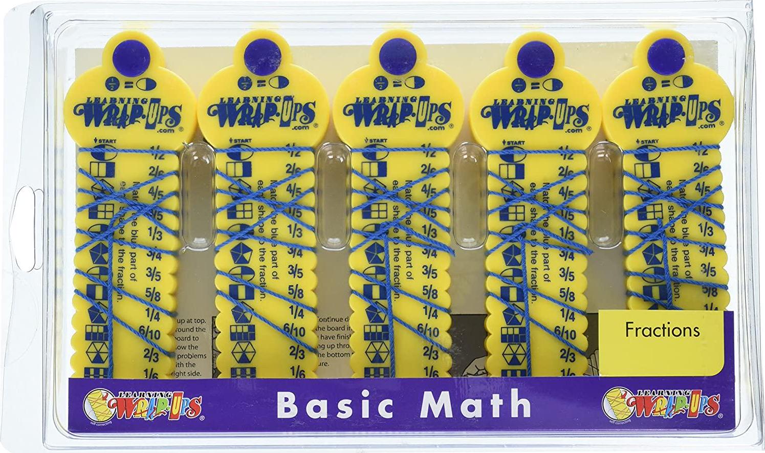 Learning Wrap-Ups, Learning Wrap-ups Fraction Kit with Self Correcting Math Problems