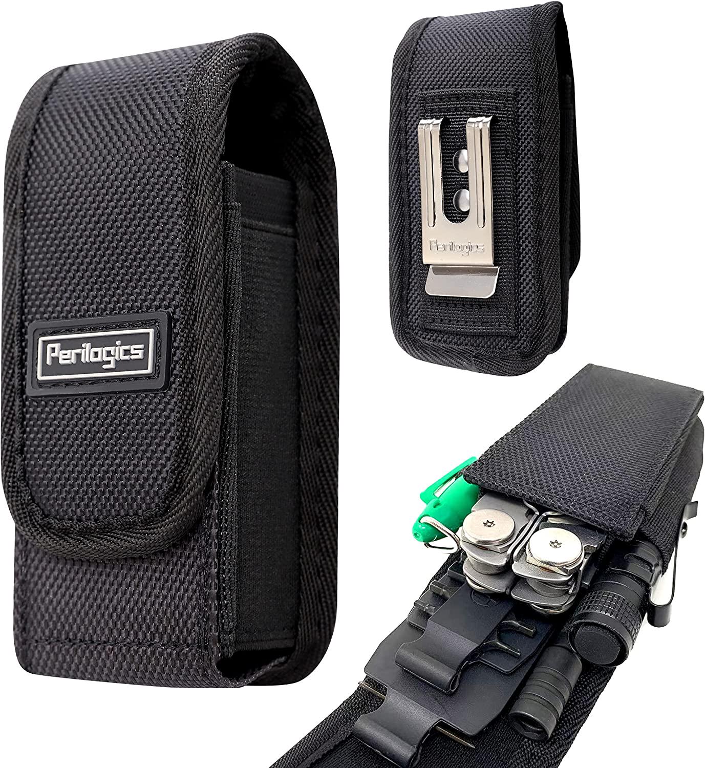 Perilogics, Leatherman Sheath Replacement by Perilogics. Magnetic Closure Pouch Fits Leatherman Wave Plus Wingman Charge Surge Super Tool 300 Signal. Fits Tool Up to 4.5 inch in Length