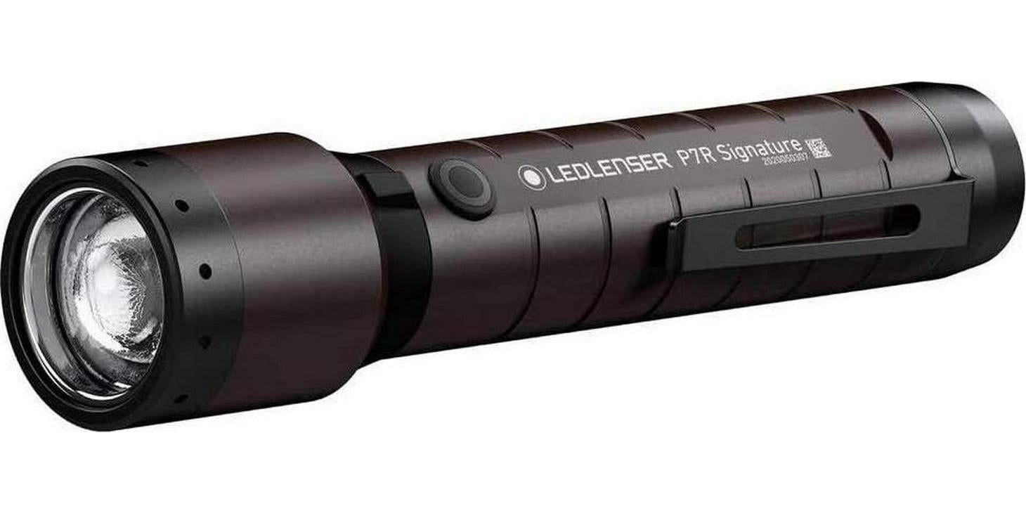 Ledlenser, Ledlenser - P7R Signature Rechargeable Torch, 2000 Lumens, Smart Light Technology, Mode Switch, Hard-Anodized Body, Magnetic Charge System