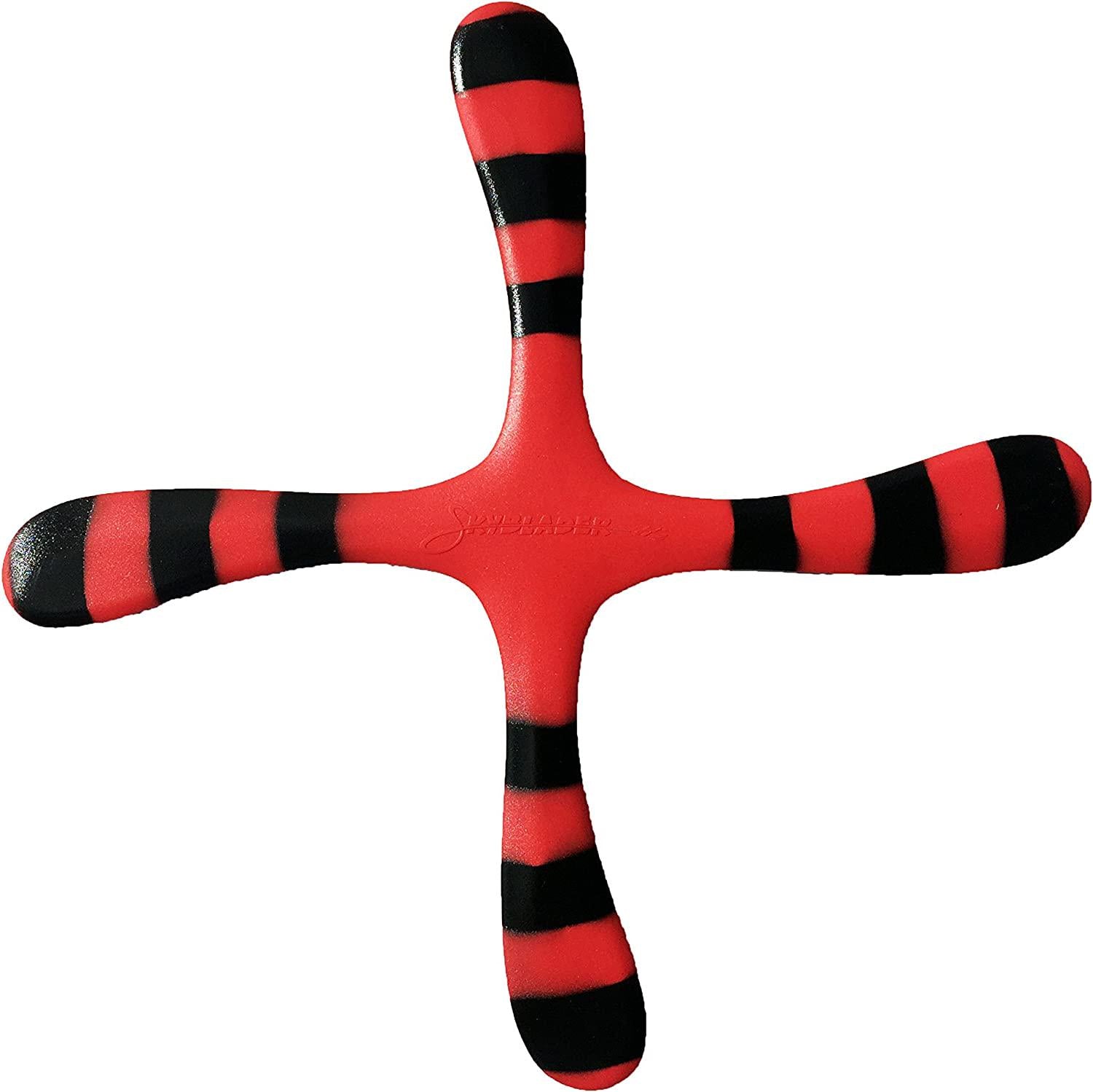 Colorado Boomerangs, Left Handed Red Bumblebee Boomerang - Easy Returning Boomerangs. Great for Kids and Adults.