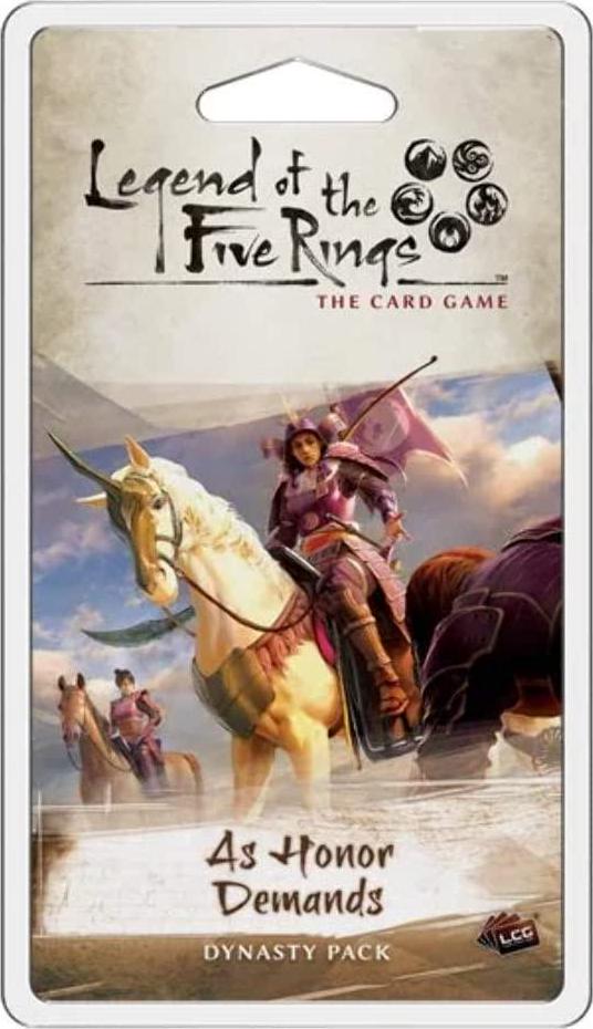 Fantasy Flight Games, Legend of The Five Rings LCG As Honor Demands Card Game