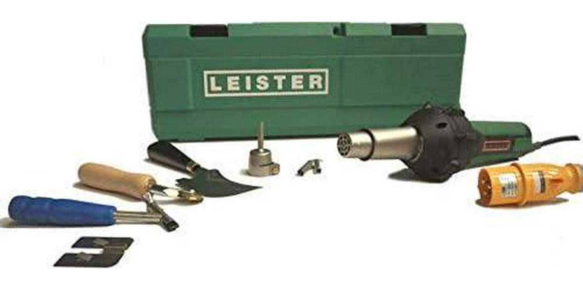 Hilltop, Leister ALTRO Flooring Kit with Triac ST Hand Tool Hot Air Gun 141.308 120V / 141.309 230V (120V)