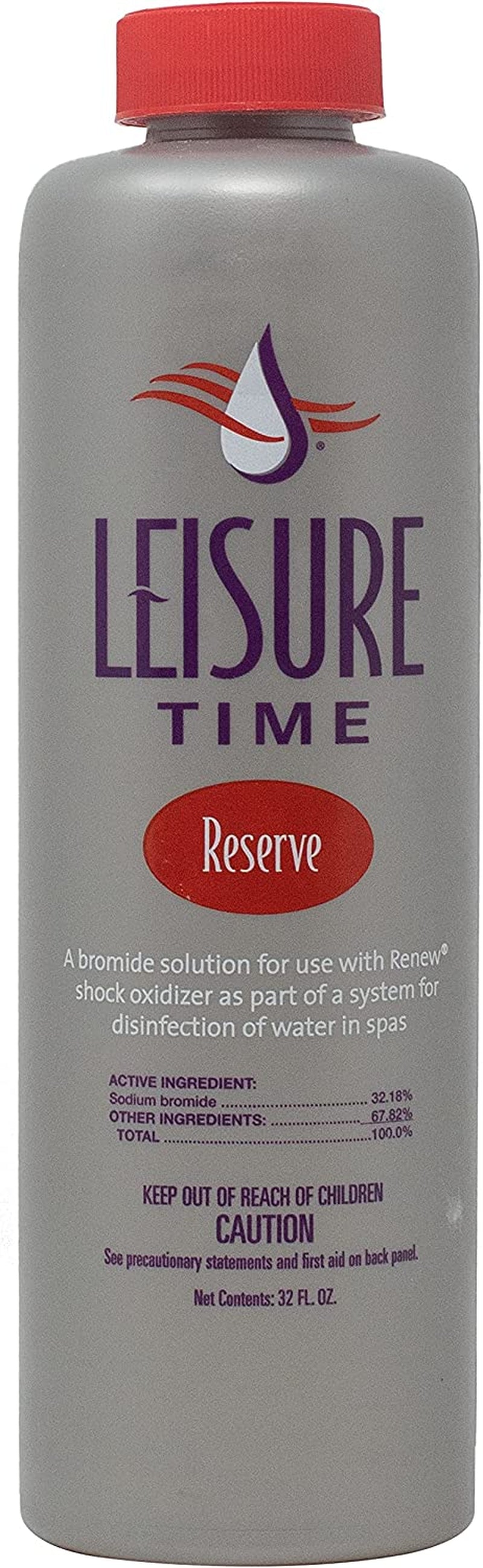 LEISURE TIME, Leisure Time 45300 Reserve Sanitizer for Spas and Hot Tubs, 1 Qt
